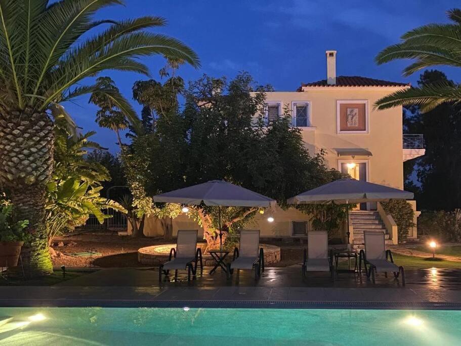 Aegina Villa Elmar מראה חיצוני תמונה